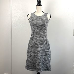 Grey Old Navy Sleeveless Fit & Flare Dress Size Small